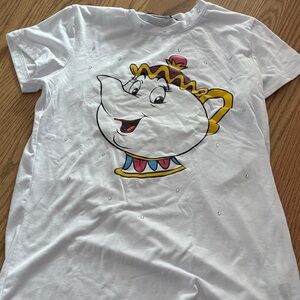 Kids White Character T-Shirt